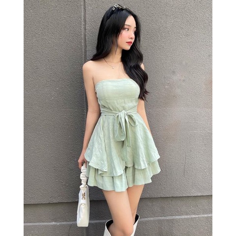 Jumpsuit cúp ngực