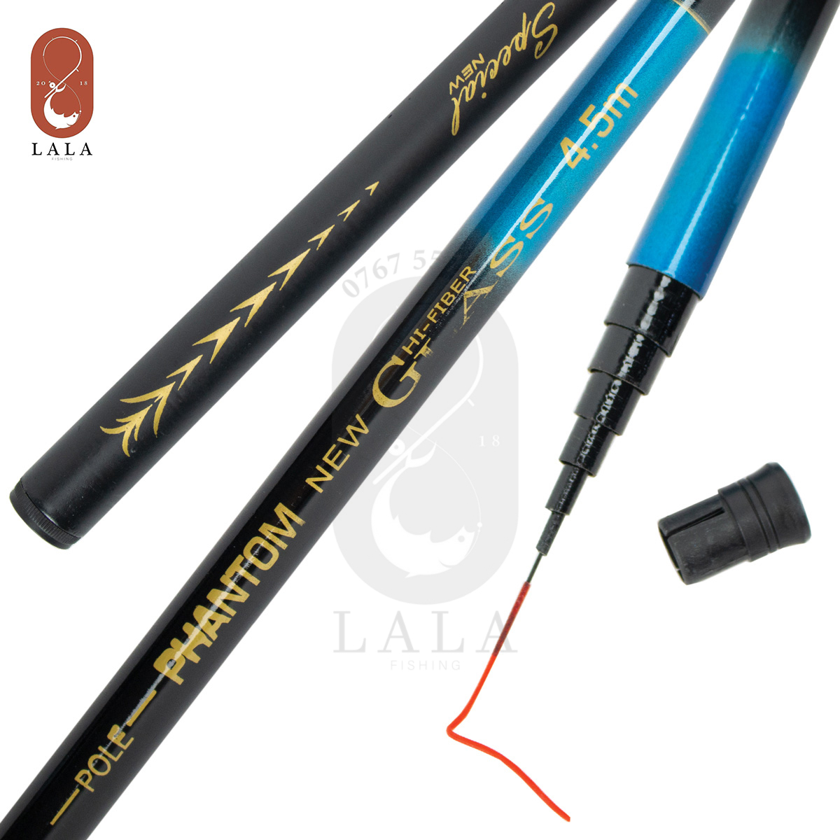 Cần câu tay/ câu đài coastline phantom 2m7/ 3m6/ 4m5/ 5m4