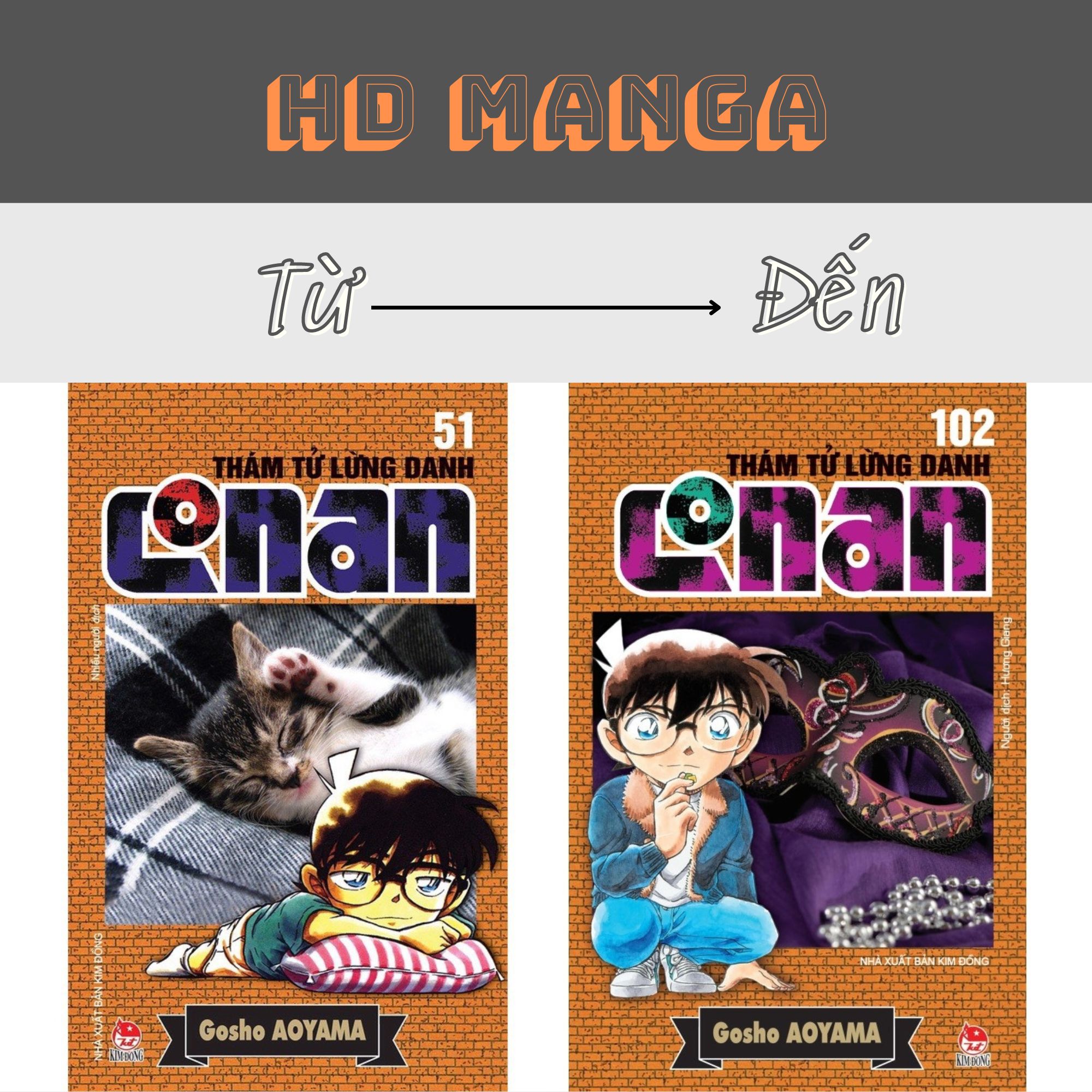 Truyện tranh - thám tử lừng danh conan - nxb kim đồng