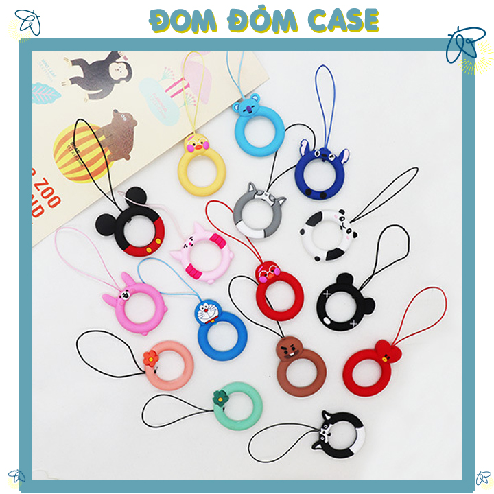 Móc Treo Điện Thoại Hình Thú, Dây Đeo Điện Thoại / Usb / Chìa Khóa Chống Thất Lạc Tiện Dụng