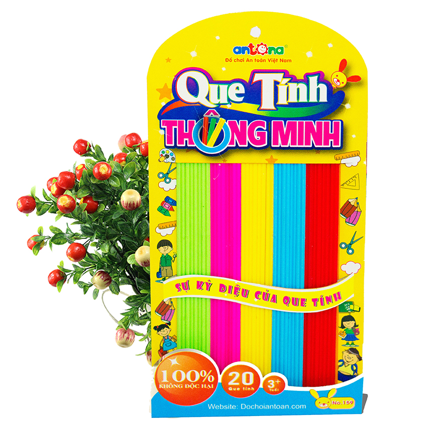 Que tính thông minh - Giúp trẻ học toán - Antona hàng Việt Nam chính hãng