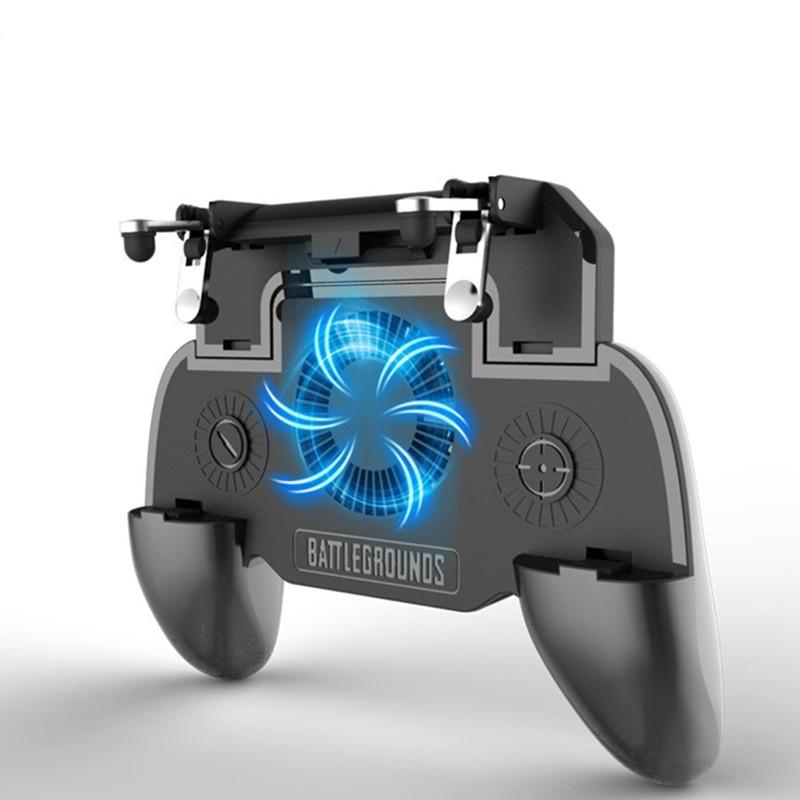 [HCM]Tay cầm chơi game tích hợp pin sạc dự phòng và quạt tản nhiệt cho Smartphone