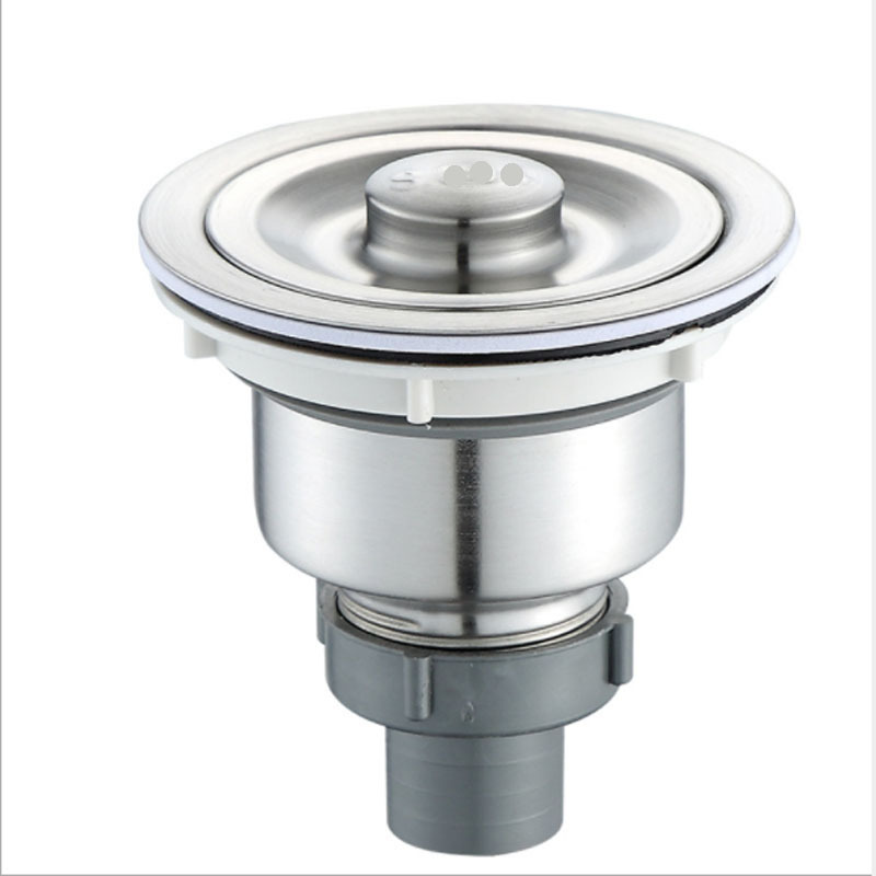 Bộ xả chậu rửa chén, đầu chắn rác chậu rửa, nắp xả rửa chén VHX1 bằng Inox 304 chất lượng cao