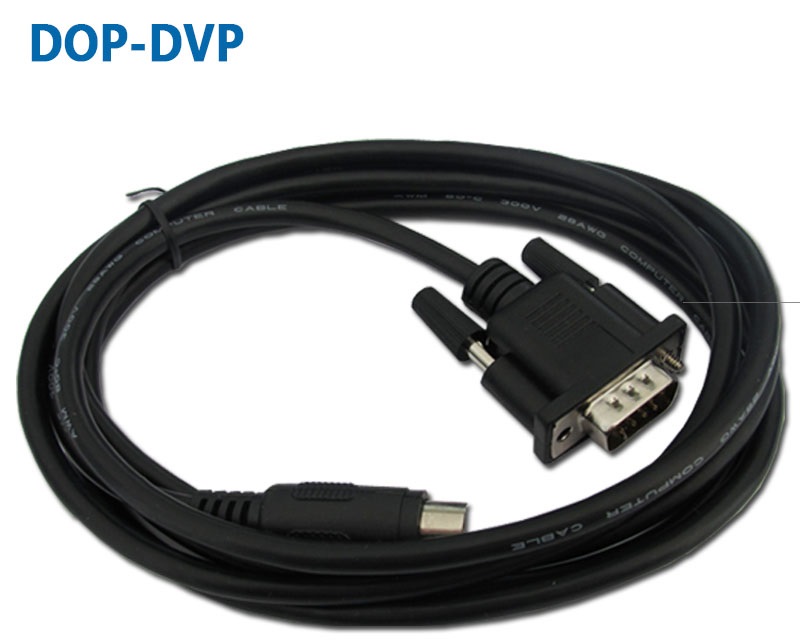 Cáp DOP-DVP kết nối HMI Delta với PLC Delta DOP-DVP