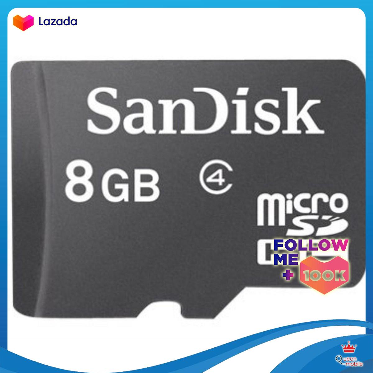 Thẻ nhớ micro sd sandisk sdsdqum-008g-b35 - 8gb