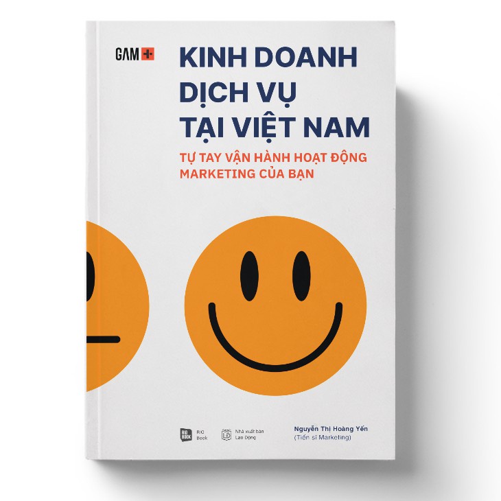 Sách Kinh Doanh Dịch Vụ Tại Việt Nam Tự Tay Vận Hành Hoạt Động Marketing Của Bạn - RIObooks - Bản Quyền