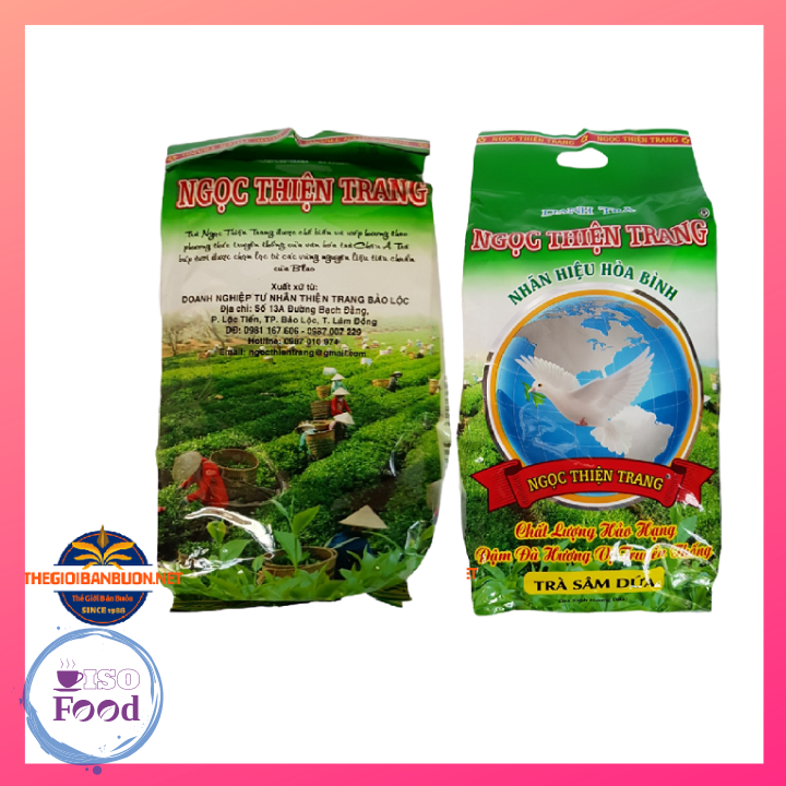 Iso food - trà hảo hạng trà sâm dứa ngọc thiện trang 250g