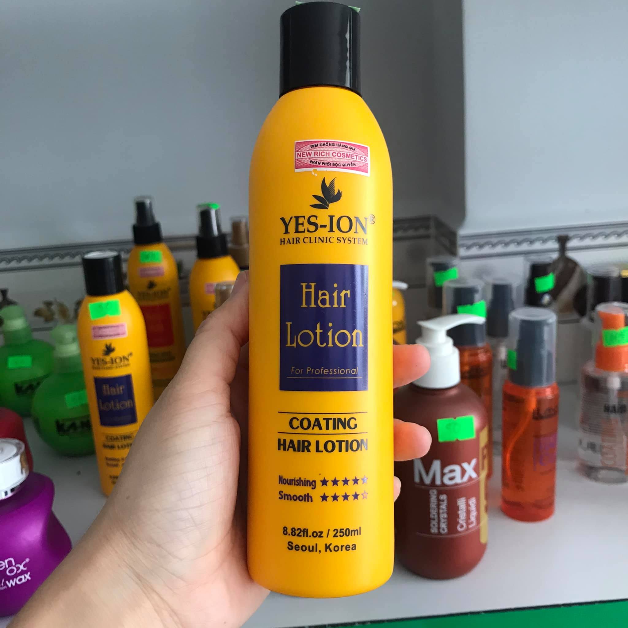 Lotion tạo lọn và dưỡng ẩm tóc uốn Yes-ion 250ml