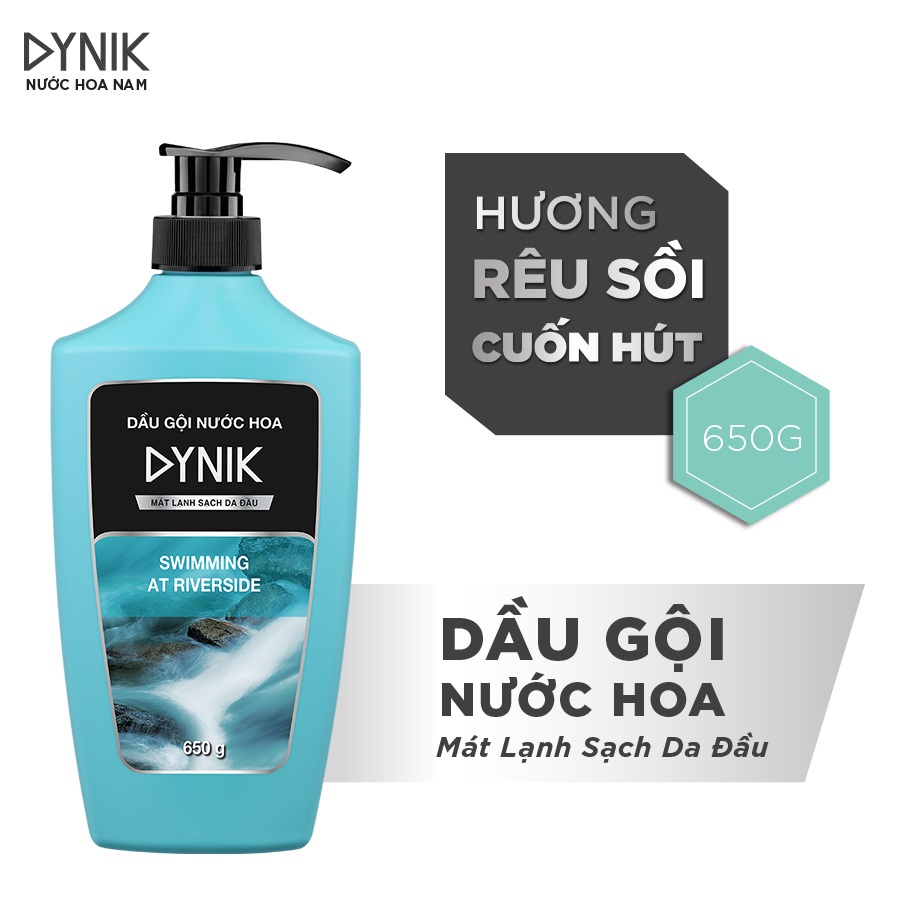 Dầu gội nam DYNIK Hương Rêu Sồi Cuốn Hút 650g