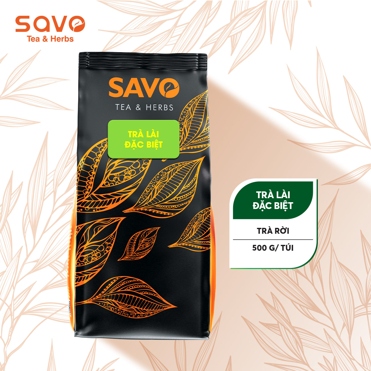 Trà savo lài đặc biệt - túi 500gr