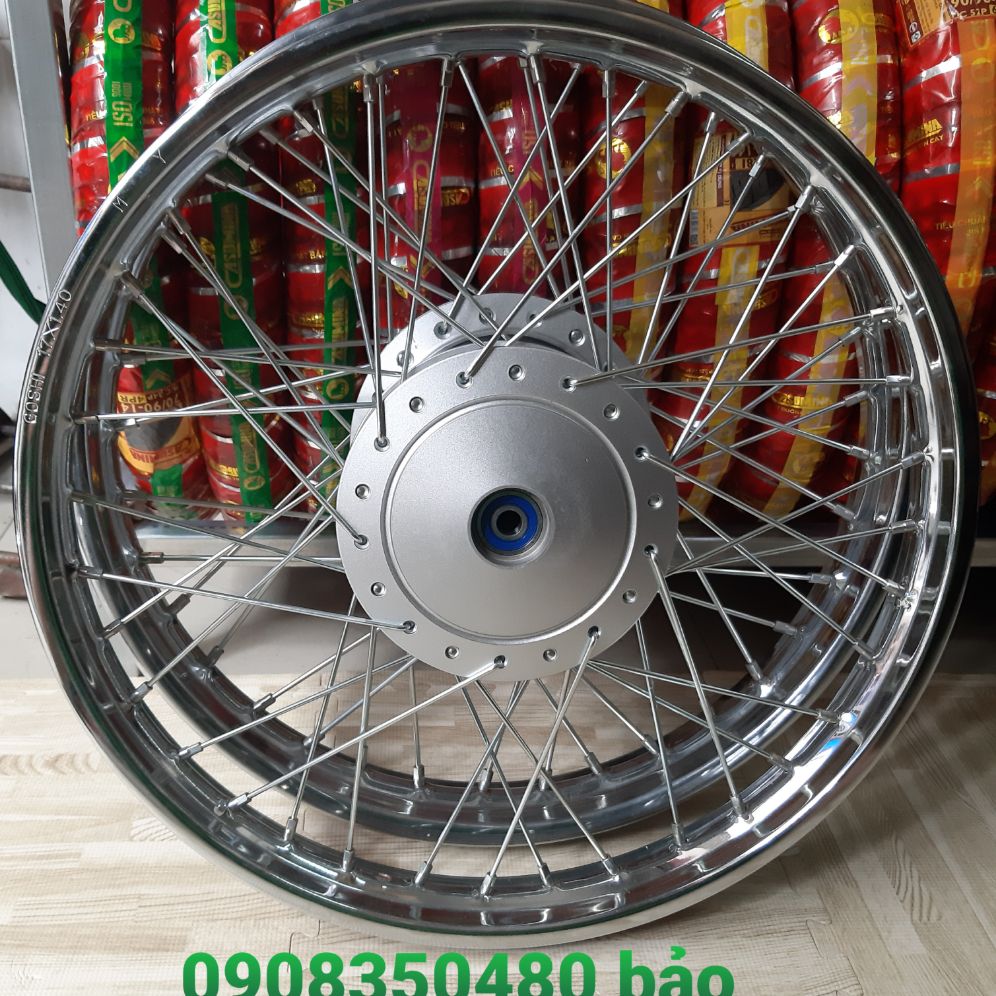 Bánh căm  xe WAVE A 2018 zin tháo xe full bạc đạn ống chỉ zin ( má đùm là mới 1:1  )
