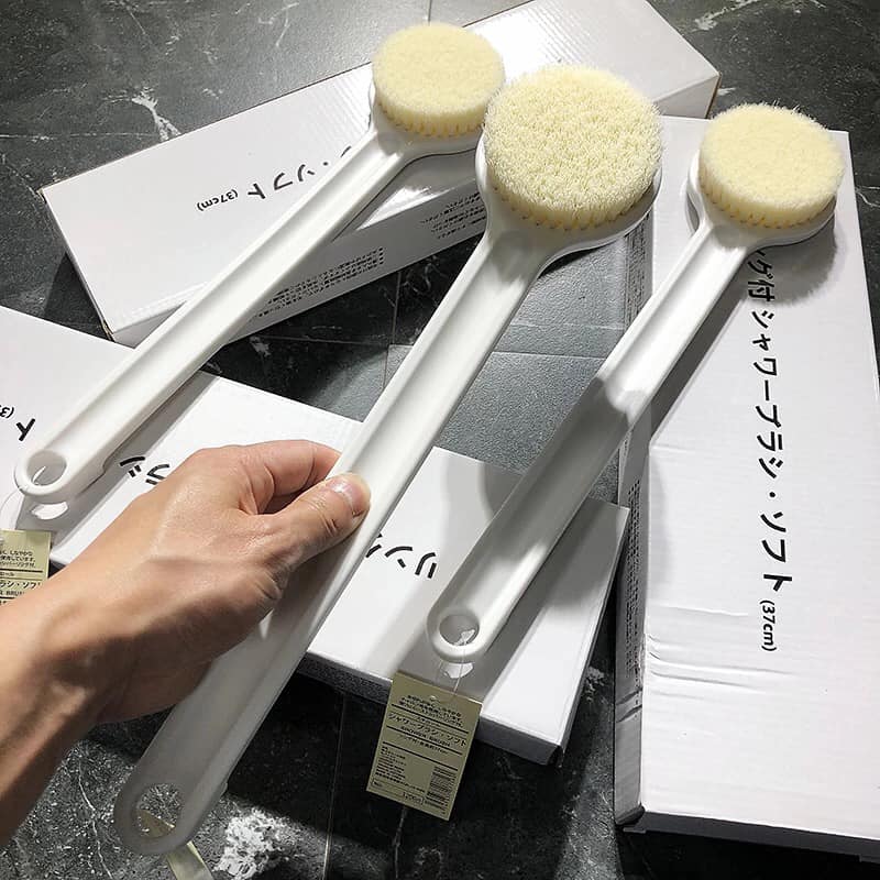 Cây kỳ lưng, bàn chải cọ lưng, cây chà lưng, massage lưng khi tắm