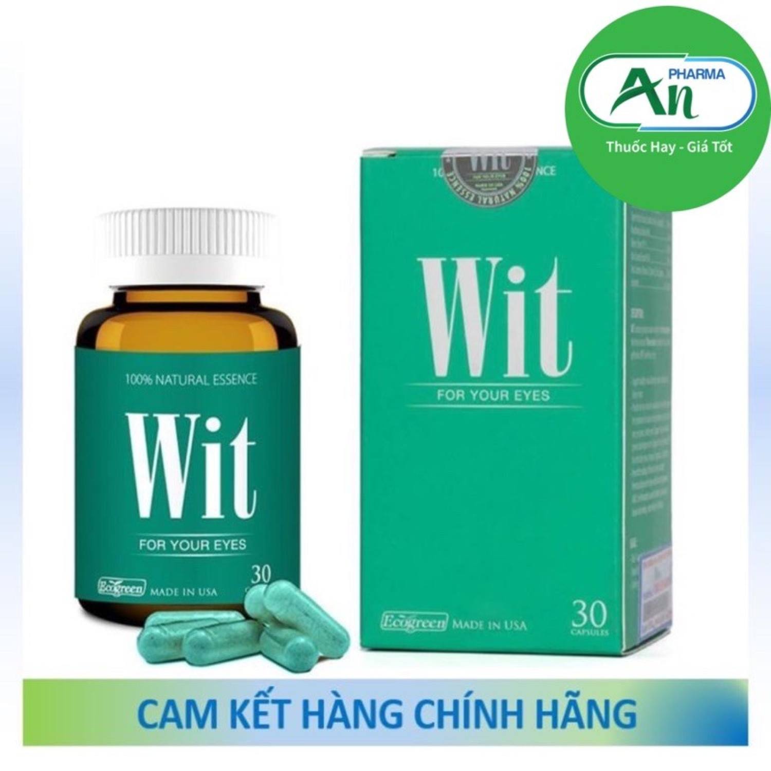 WIT- Thực phẩm bảo vệ mắt , tăng cường thị lực