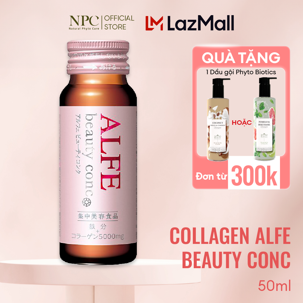 Collagen nội địa Nhật Bản Alfe Beauty Conc chai 50ml