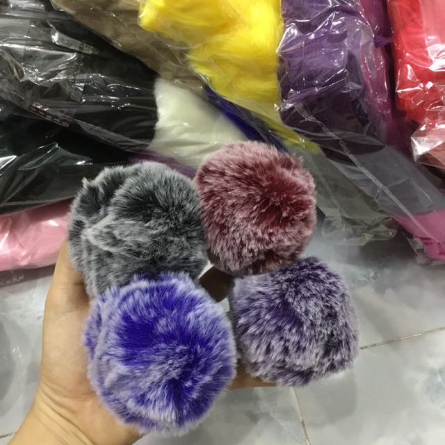 Pom pom loang 8cm