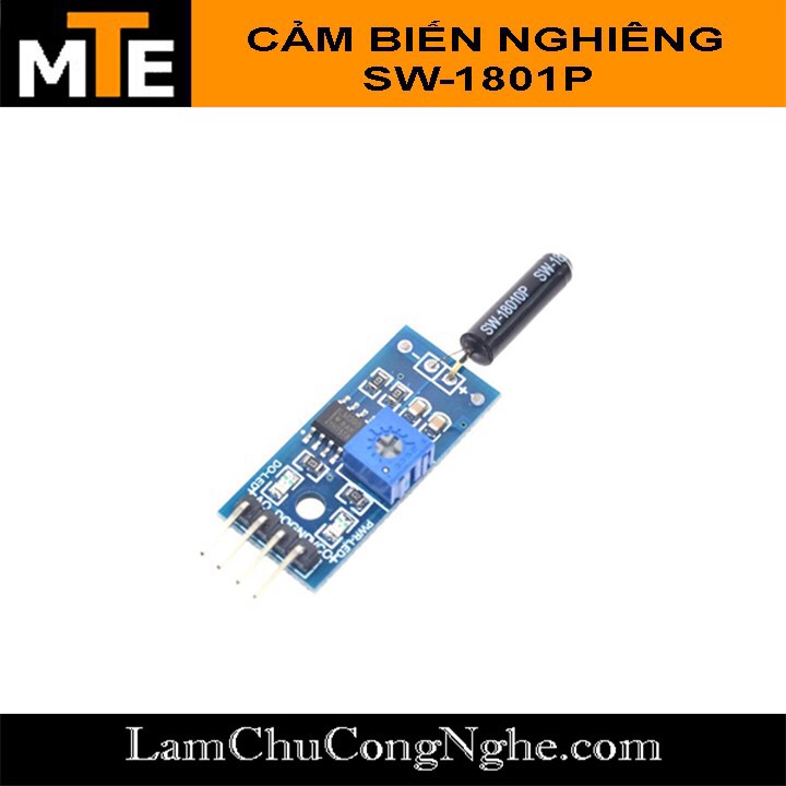 Cảm biến nghiêng sw 1801p - module arduino