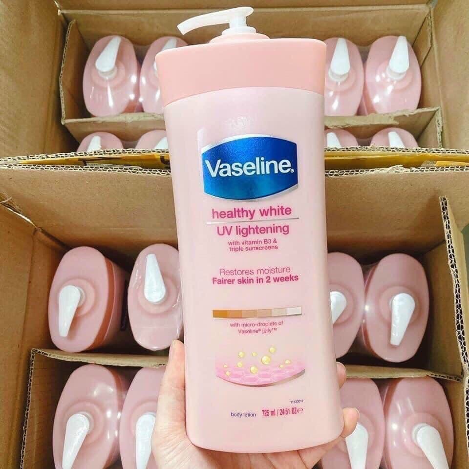 Sữa Dưỡng Thể Vaseline Trắng Da Tức Thì