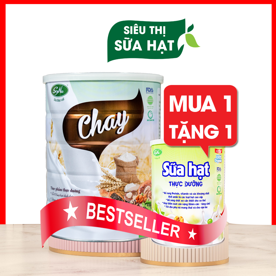 Sữa hạt chay soyna cao cấp - sữa hạt soyna dành cho người ăn chay - sữa chay soyna ăn chay không thiếu chất