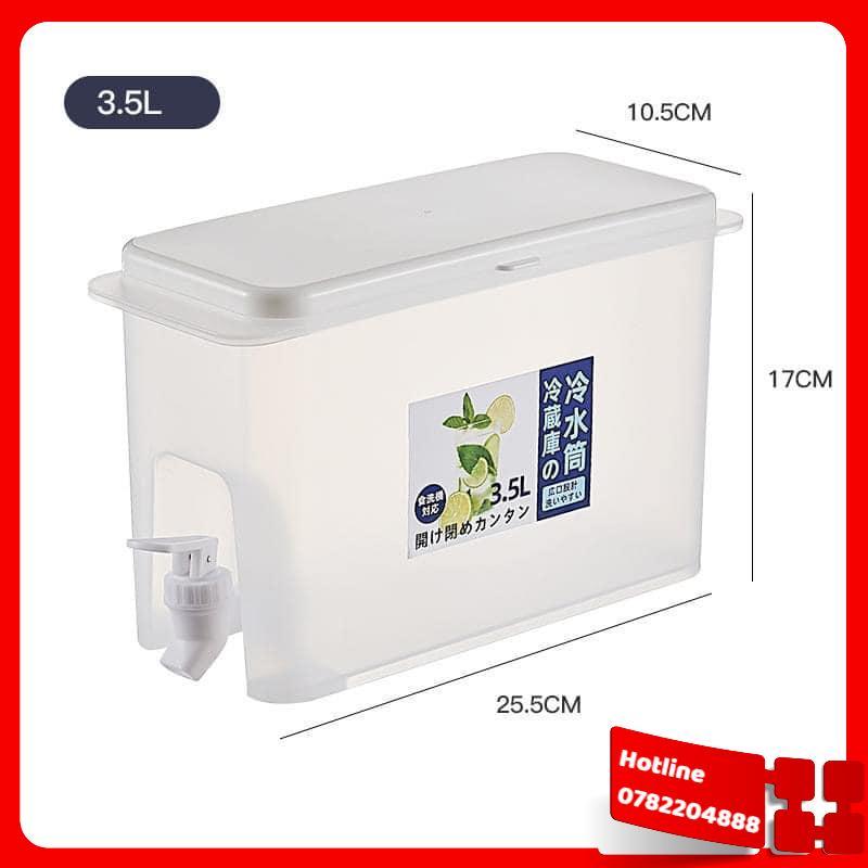 Bình đựng nước 3,5 lít có vòi - loại tốt