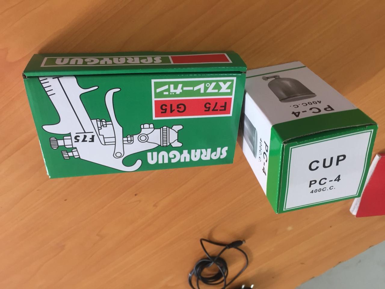 Thiết bị phun sơn bình 400cc bec 1.5