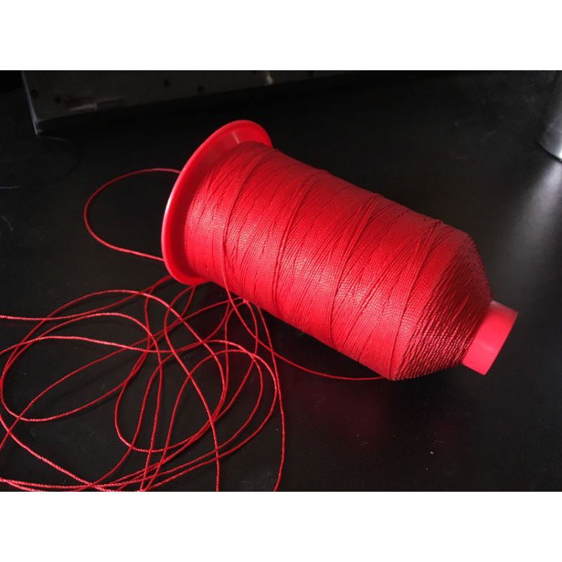 Cuộn chỉ dù đỏ 1mm cuộn 750m