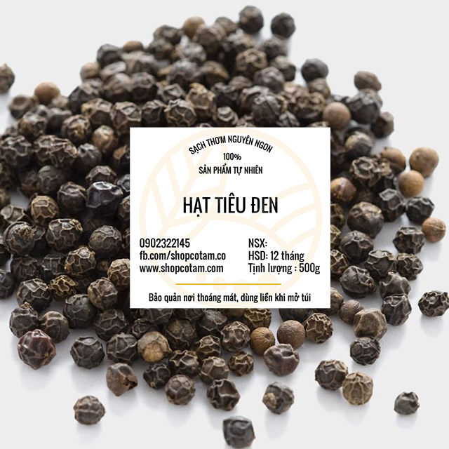 Hạt tiêu đen 100g