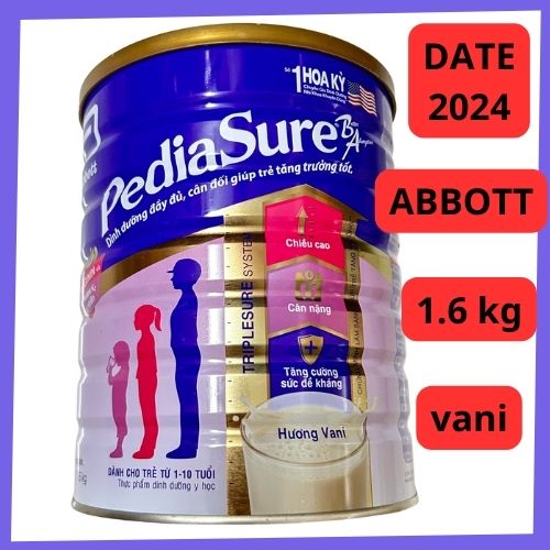 Sữa pediasure 1kg6 DATE 2024