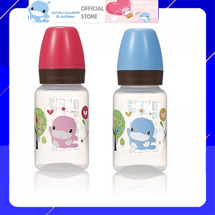 Bình sữa cổ thường nhựa PP 140ml kuku ku5927a