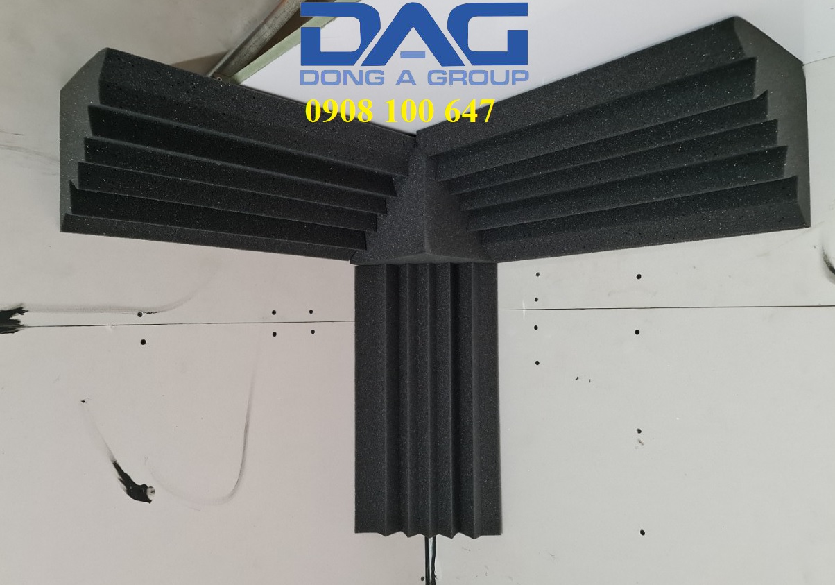 Mút tiêu âm góc bass trap giảm tiếng bass cho góc phòng