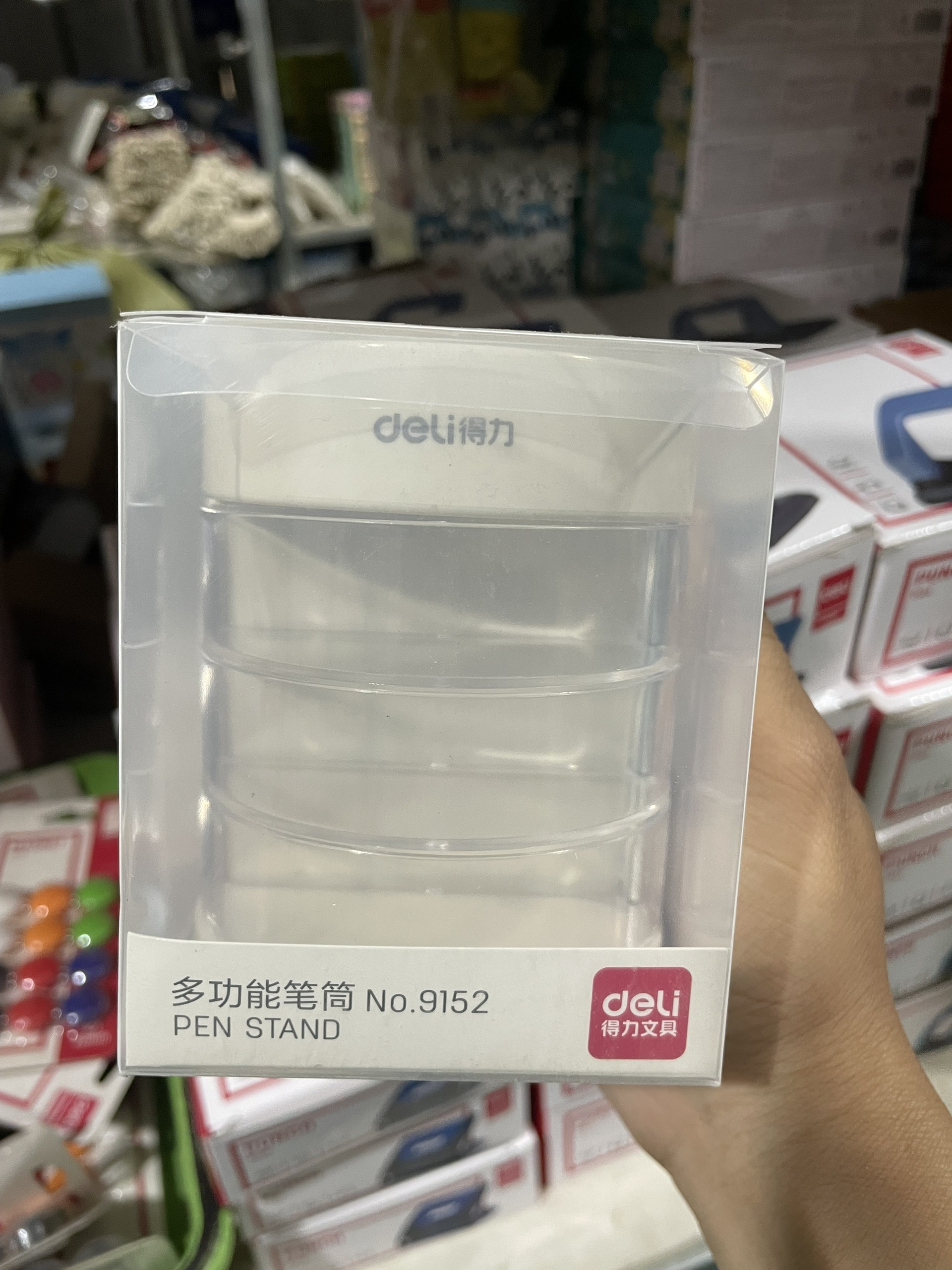 Khay cắm bút 5 tầng deli 9152
