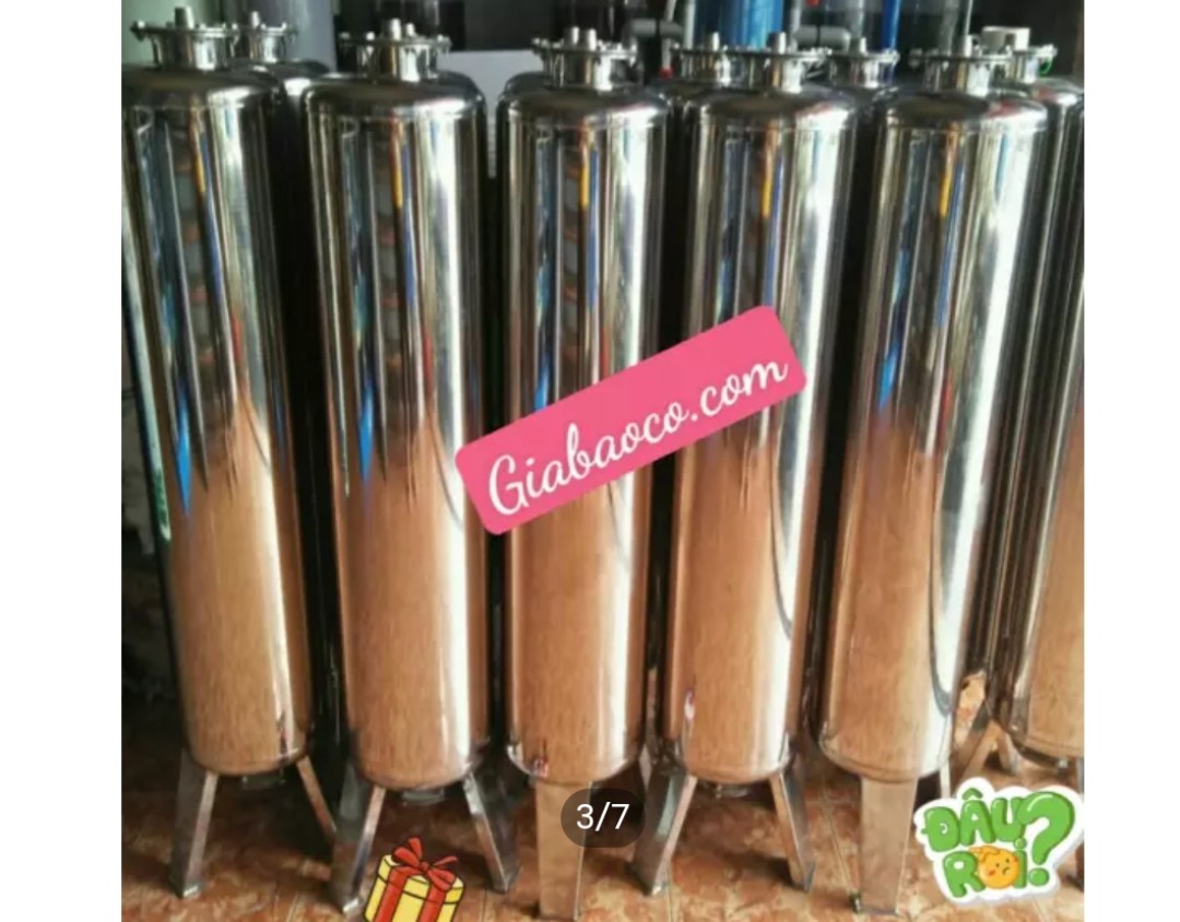 Vỏ cột lọc nước inox - cột lọc inox