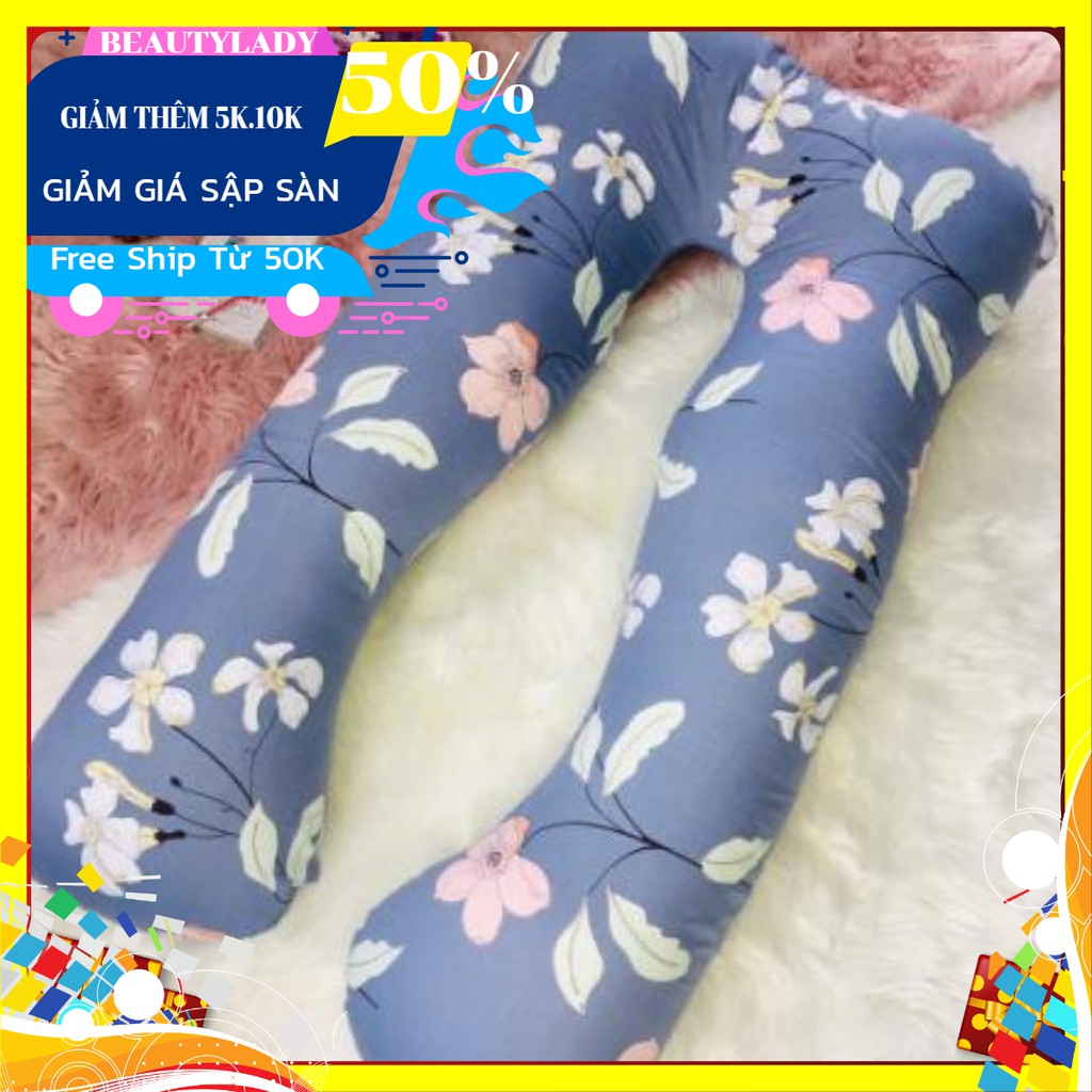 Sỉ Gối ôm bà bầu hình chữ u 130cm mẫu số 9