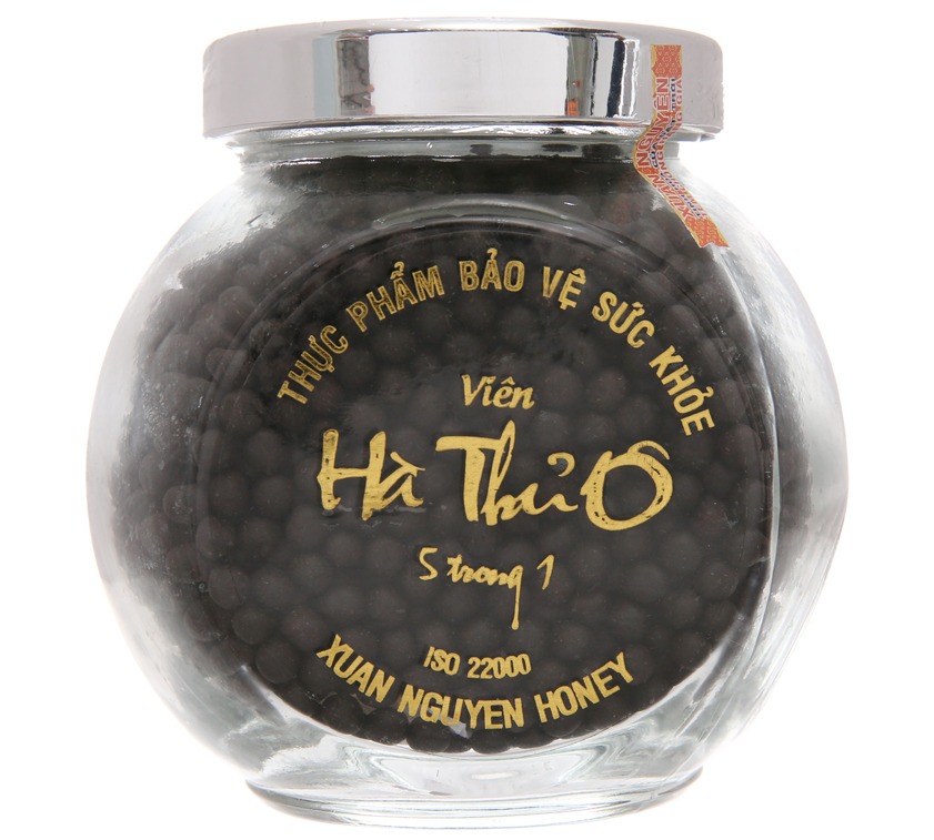 VIÊN HÀ THỦ Ô XUÂN NGUYÊN LỌ 250GR - LÀM ĐEN TÓC - GIẢM TÓC BẠC SÓM - RỤNG TÓC