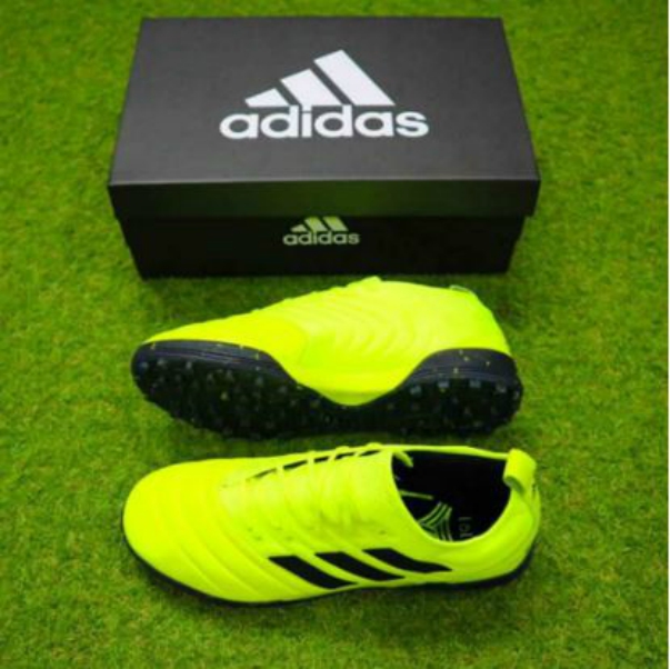 [ Hàng indonesia ] Giày đá bóng Copa 19.1 đinh TF màu xanh chuối