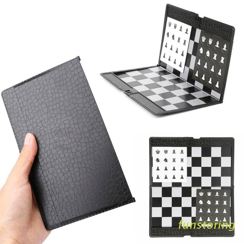 ✸✹ Set bàn cờ vua mini nam châm có thể gấp gọn bỏ túi tiện dụng