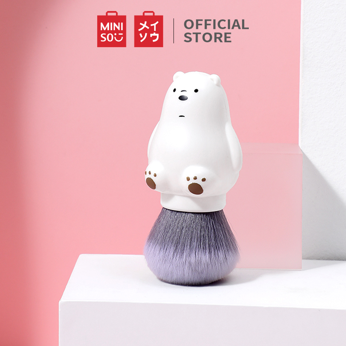Cọ trang điểm We Bare Bears Miniso