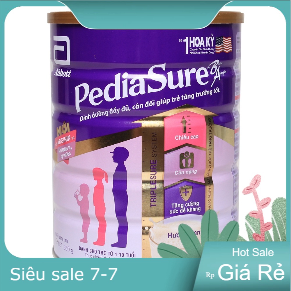 Sữa bột pediasure lon 900g date mới nhất 2023