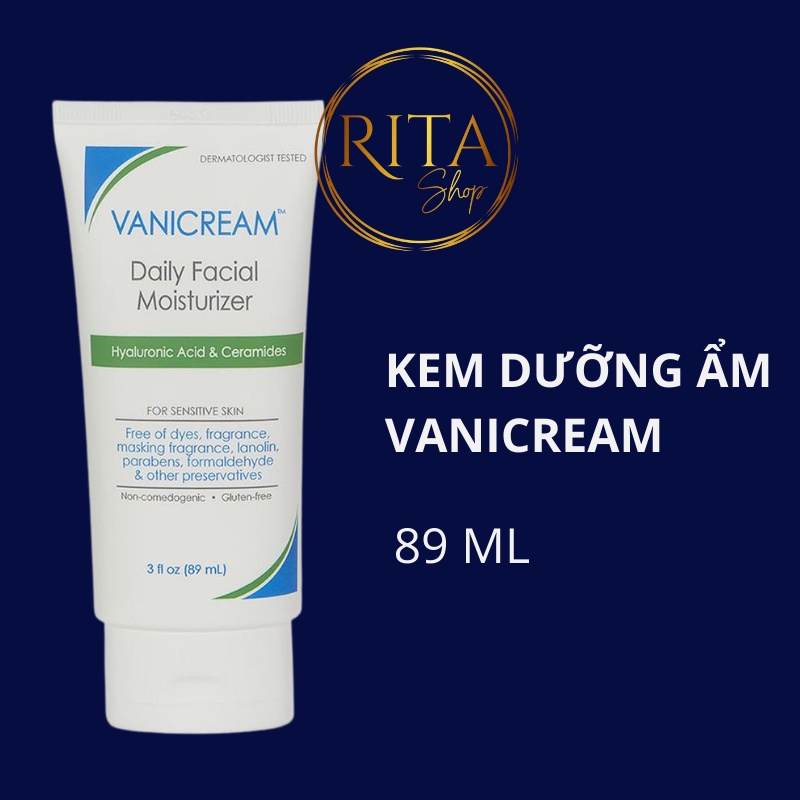 Kem dưỡng ẩm hàng ngày Vanicream dành cho da nhạy cảm