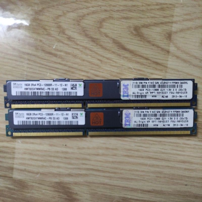 Ram server 8gb ecc reg ddr3 1066 1333 1600 1866 bộ nhớ máy chủ x58 x79
