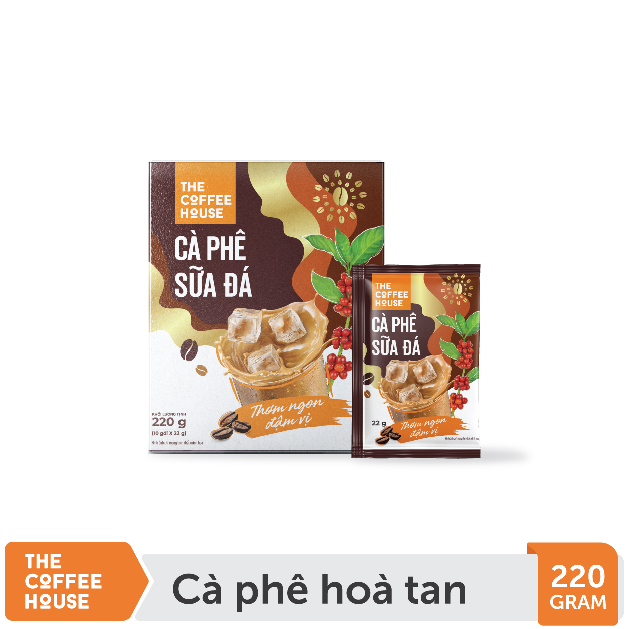 The Coffee House cà phê sữa đá hoà tan