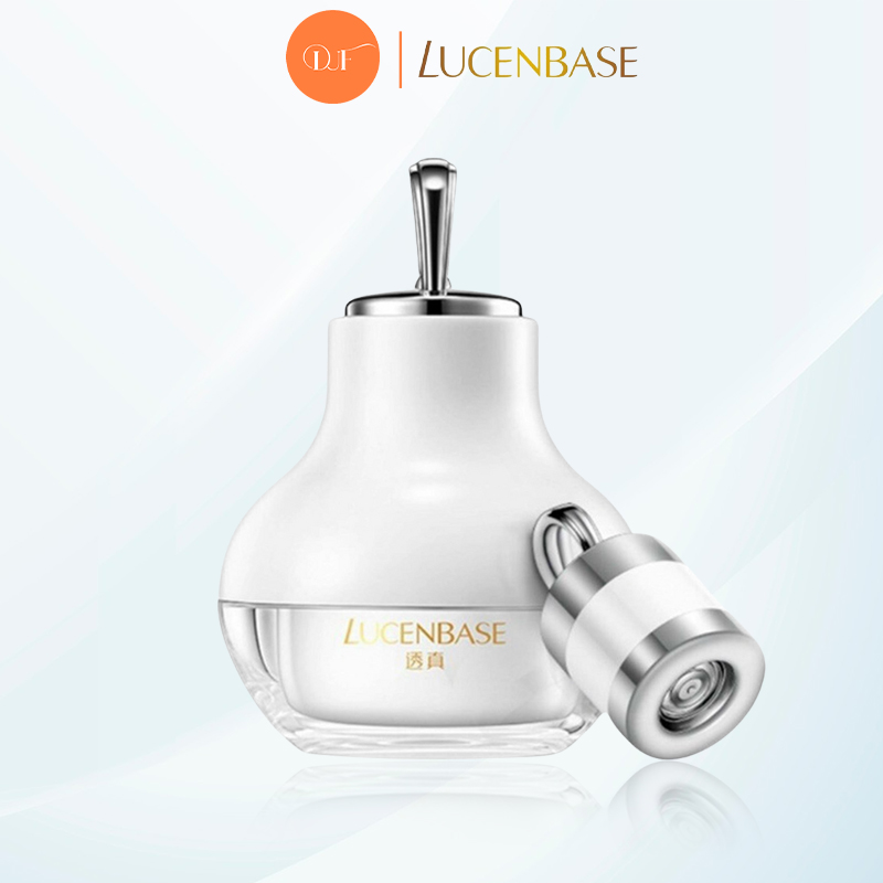Kem Ceramide Kèm Đầu Máy Massage Lucenbase - Khóa ẩm, Nuôi dưỡng làn da, Cải thiện tình trạng da khô, Làm dịu da, Chăm sóc làn da mỏng manh, Giúp da mềm mại, Mịn màng và Căng bóng