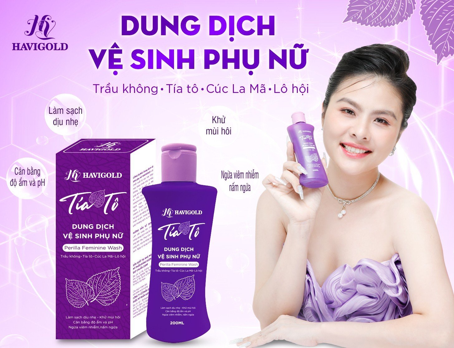 Havigold dung dịch vệ sinh phụ nữ 200ml