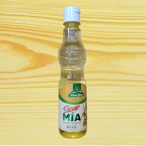 BIÊN HÒA [chai nhỏ 400ml] ĐƯỜNG MÍA LỎNG (si rô mía) Cane Syrup