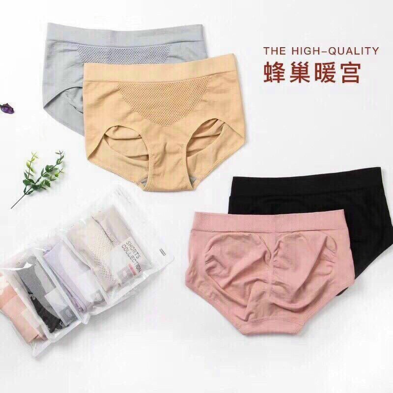 COMBO 5 quần lót nũ cotton kháng khuẩn, nâng mông, chống viêm nhiễm