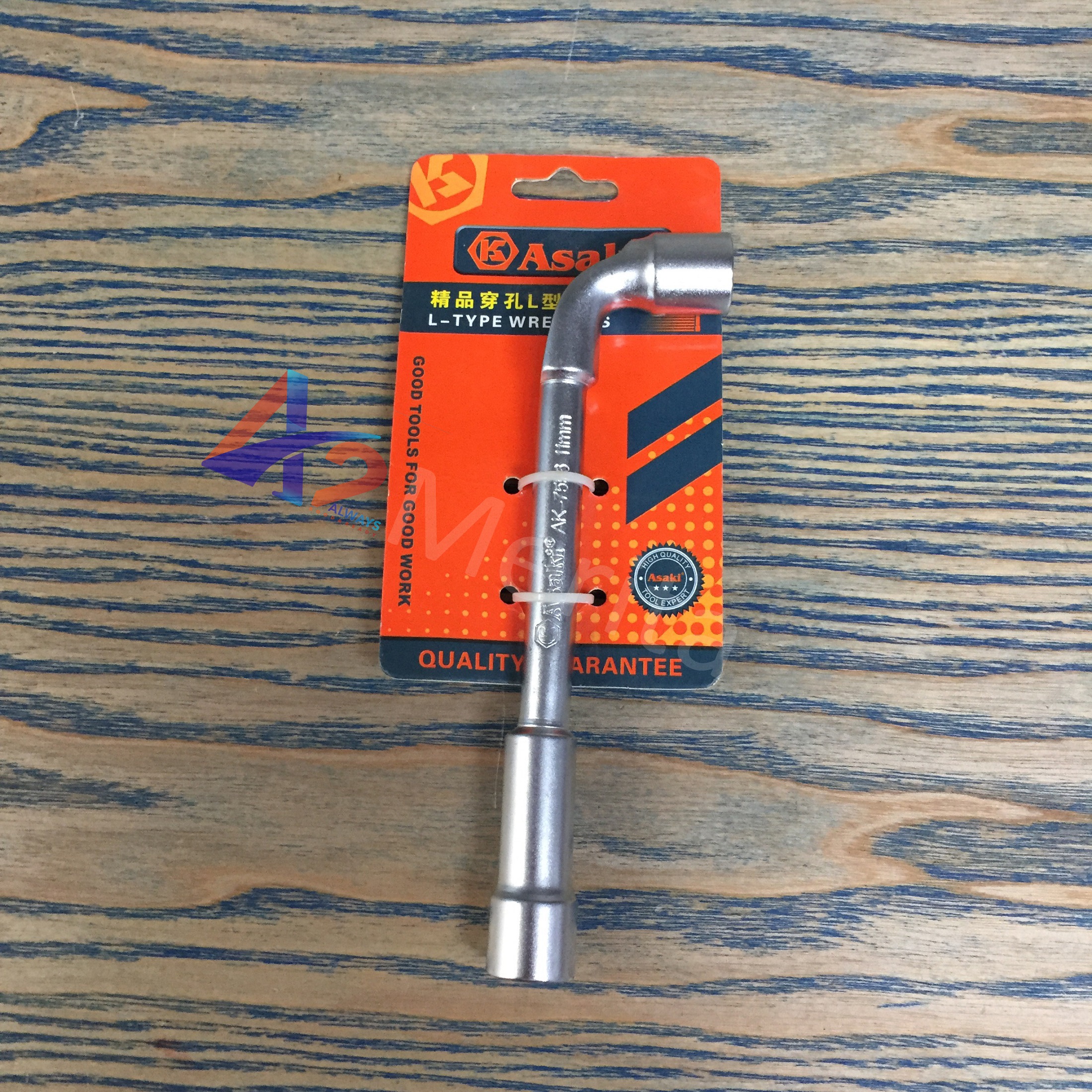 Điếu chữ l 11mm asaki ak-7556