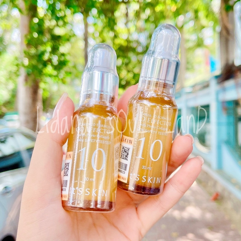 Tinh chất chống lão hoá, săn chắc, nâng cơ xoá mờ vết chân chim It's Skin Power 10 Formula Co Effector
