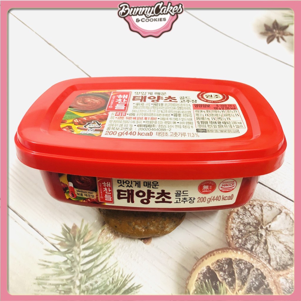 Tương ớt gochujang hàn quốc hộp 200g