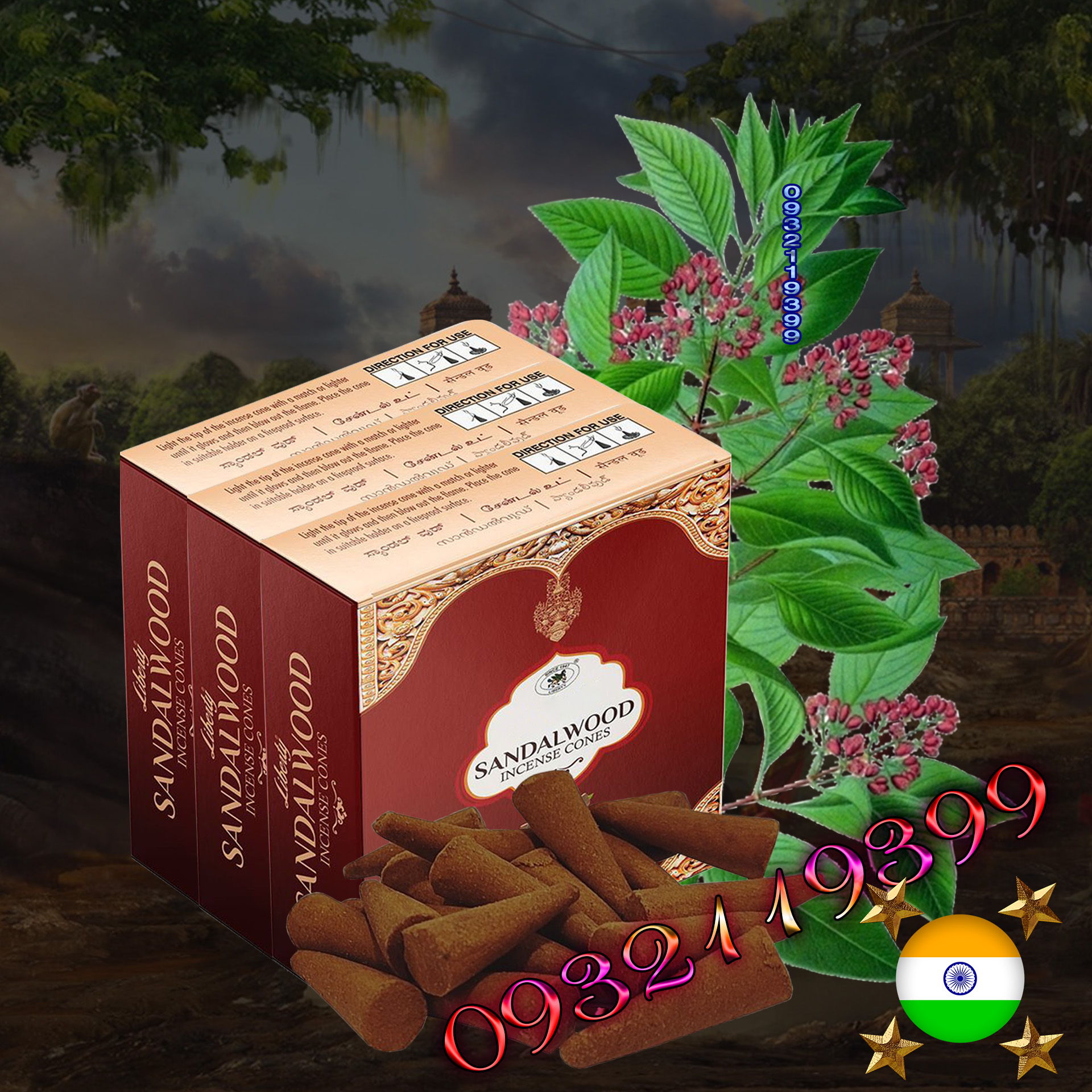 Nhang Nụ Sandalwood Ấn Độ
