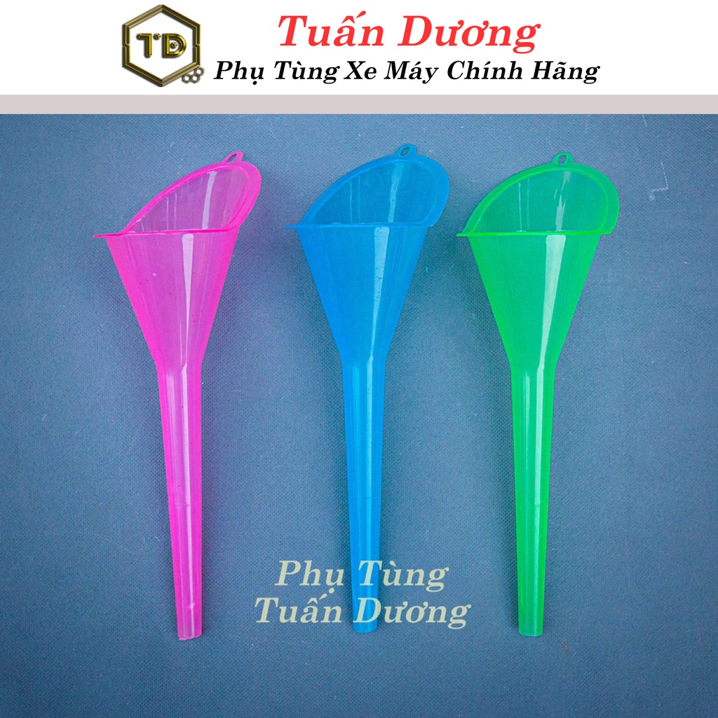 Phễu đổ dầu xe máy nhựa trong chất lượng cao dài 25cm chuyên dụng - quặng rót nhớt, phễu rót nhớt xe máy