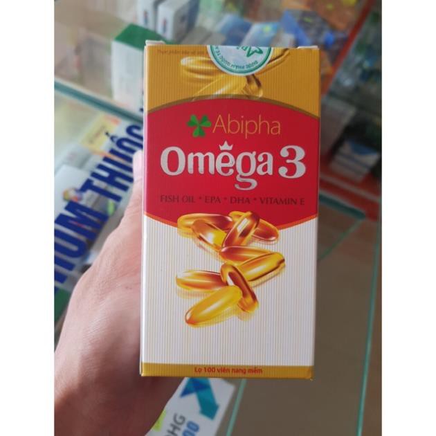 Omega 3 Abipha cải thiện và ngăn ngừa các bệnh về tim mạch, cao huyết áp, giúp sáng mắt